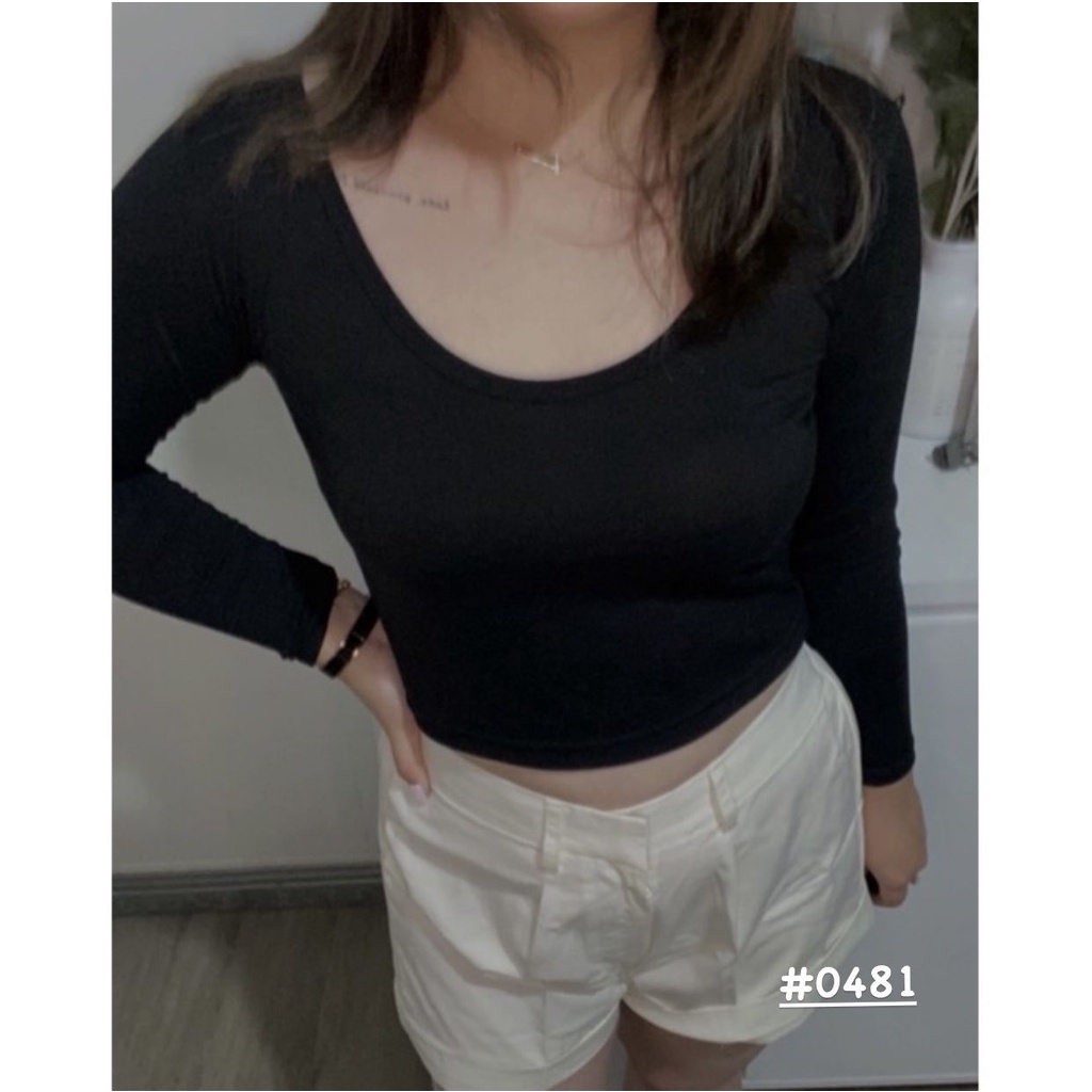 (COD) OH Fashion Lady Crop Top / Atasan Wanita #0481