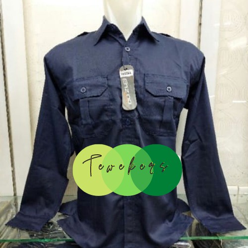 KEMEJA ENZINO PREMIUM KEMEJA SERAGAM PDL PDH LENGAN PANJANG by ENZINO