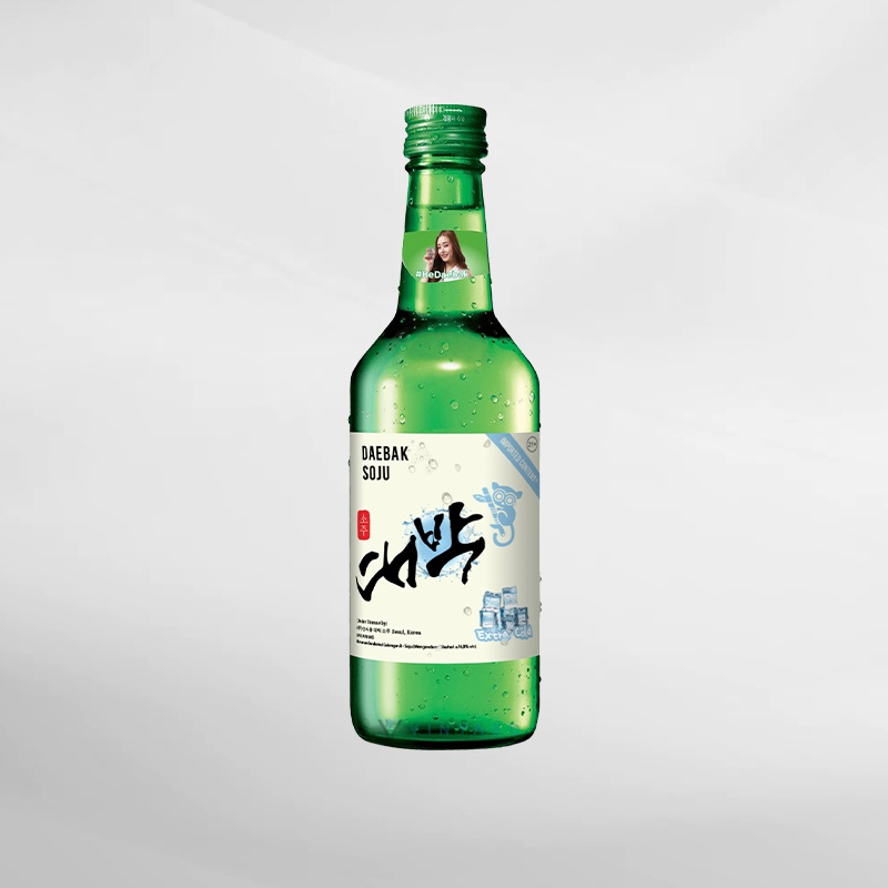 Daebak Soju Extra Cold 360 ml ( Original &amp; Resmi By Vinyard )