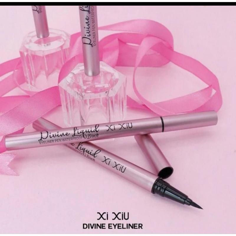 Eyeliner Spidol Xiu Xiu Waterproof//Xiu Xiu Fabulous Liner Soft Pen Brush//Eyeliner Spidol Xiu Xiu H