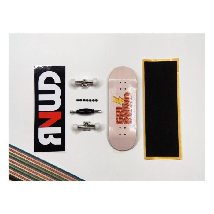 Skate Rainwood Fingerboard X Fatherwheels " Fullset Standart "
