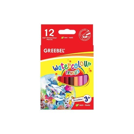 

GREEBEL HALF CLASSIC COLOR PENCIL 12COLOR 4012