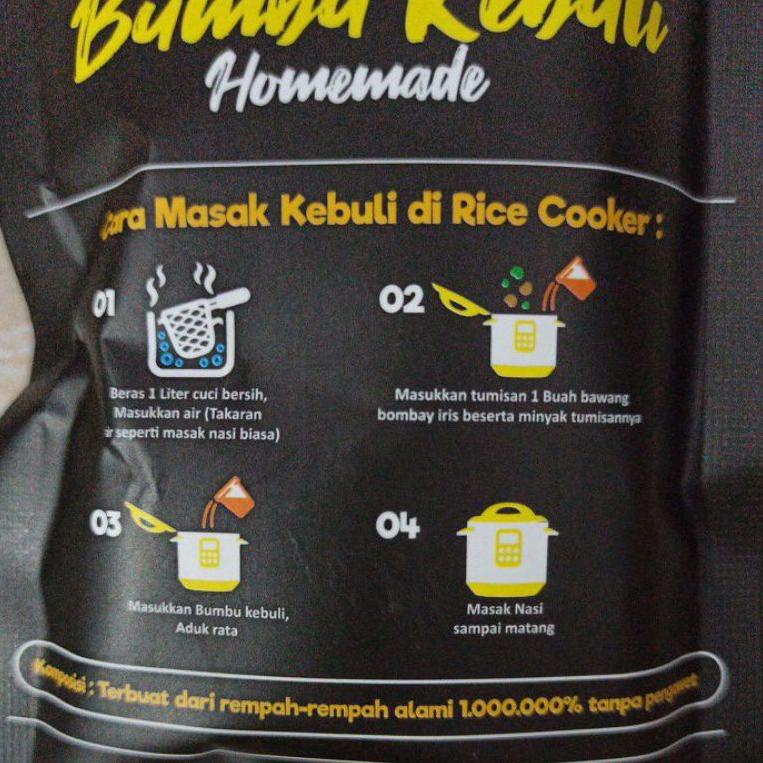 ✨TERBARU✨ [ Premium quality ] Bumbu instan Mamito group nasi kebuli 90gr ala restoran 1.000.000% lez