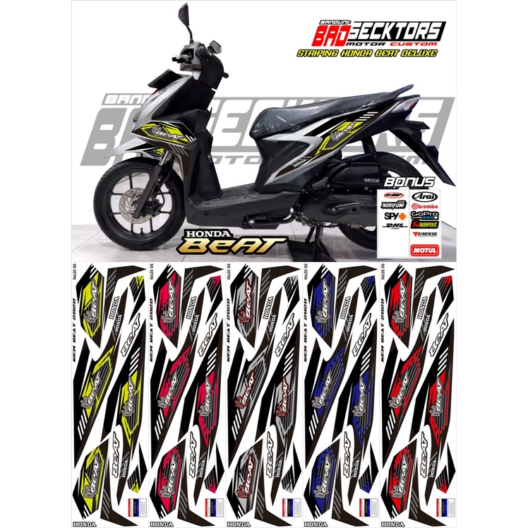 Striping Honda Beat New 2020 2021 2022 LIST MODERN
