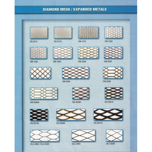 KAWAT EXPANDA/EXPANDED METAL ORNAMESH