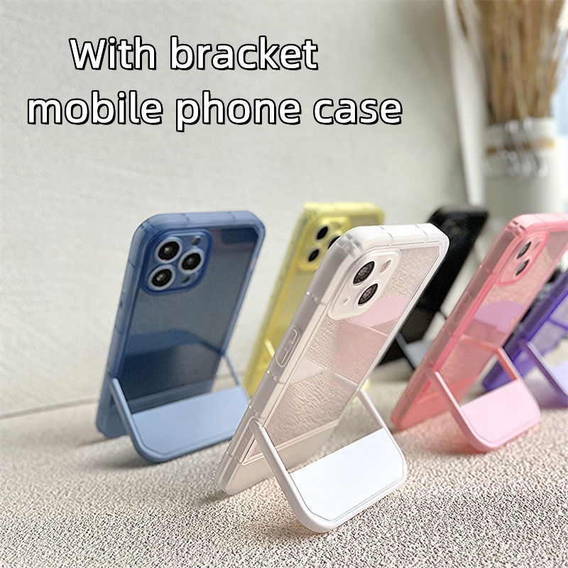 Soft CANDY Colour Stand Bracket Holder Iphone 7 8 se2 se3 7+ 8+ X Xr Xs Max 11 12 PRO MAX