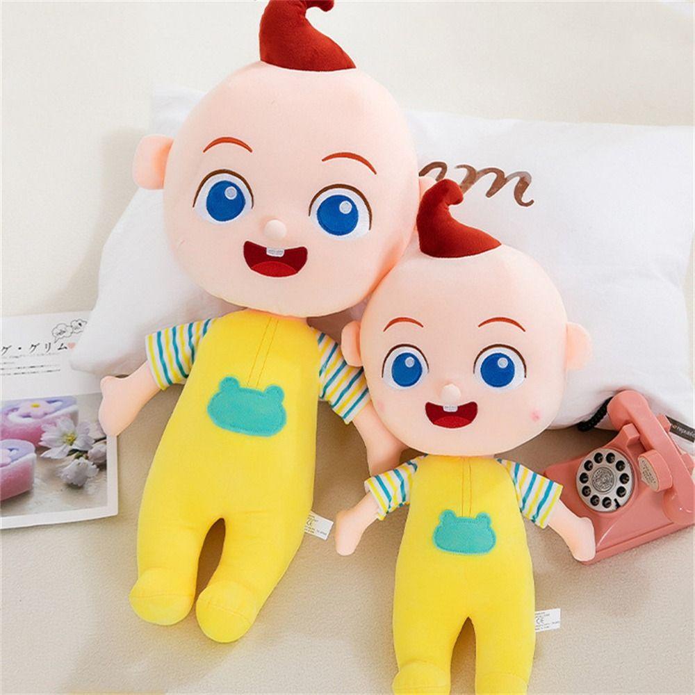 NEEDWAY Cocomeloned Plush Toy Mainan Anak Edukasi Mainan Bayi Hadiah 38cm 55cm Untuk Anak Boneka Boneka