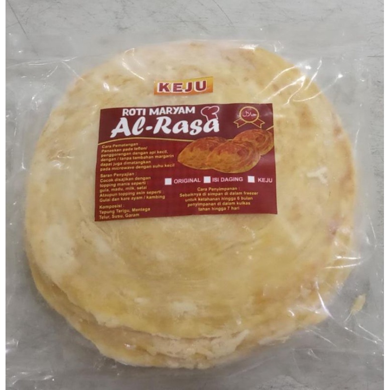 

Roti Maryam Al-Rasa Keju isi 5 pcs