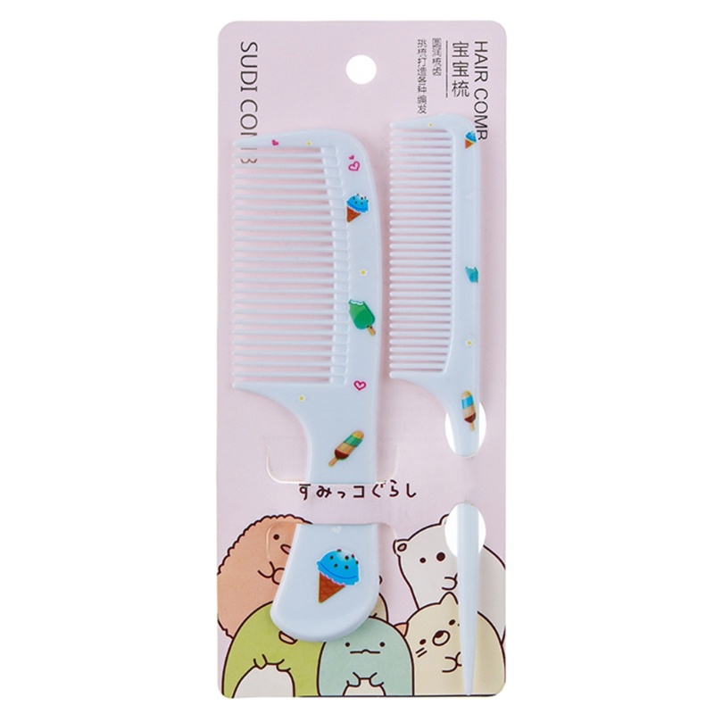 Mary Rat Rail Barber Comb Stylish Combs Set Rattail Styling Parting Comb Gaya Rambut