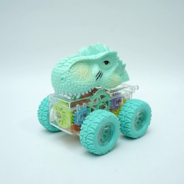 

Promo Main Dinosaurus Bigfoot Car Colourful Lights Gear 4Wd Mobil Dino Lampu - Merah Limited