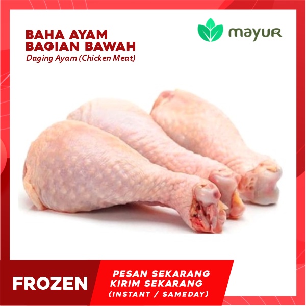 

Paha Bawah Ayam / Pentung / Chicken Drumstick 500 g