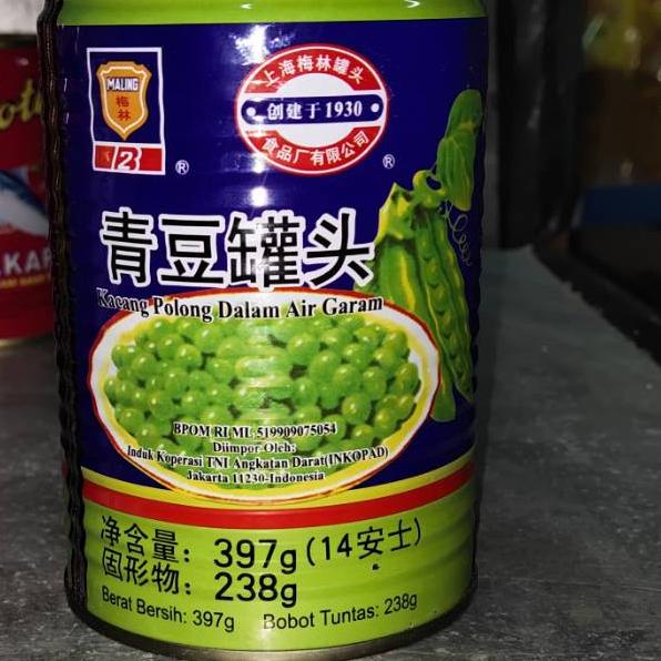 

ART7d7Cr--Kacang polong kaleng/ kacang polong maling/ Cannes green peas 397gr