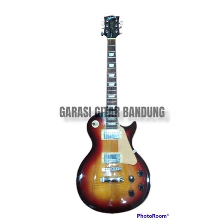 gitar elektrik/listrik Gibson les paul sunburst