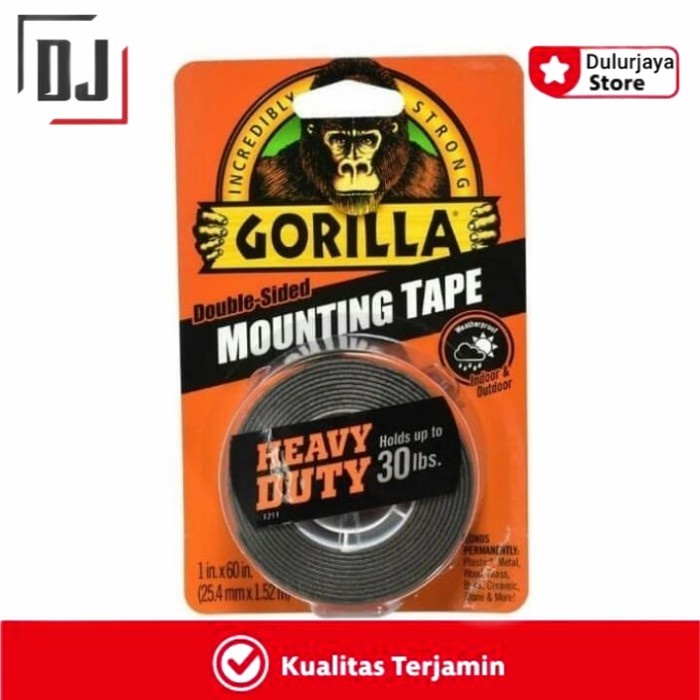 

Double Tape Gorilla Double Tape Heavy Duty 2.5 Cm