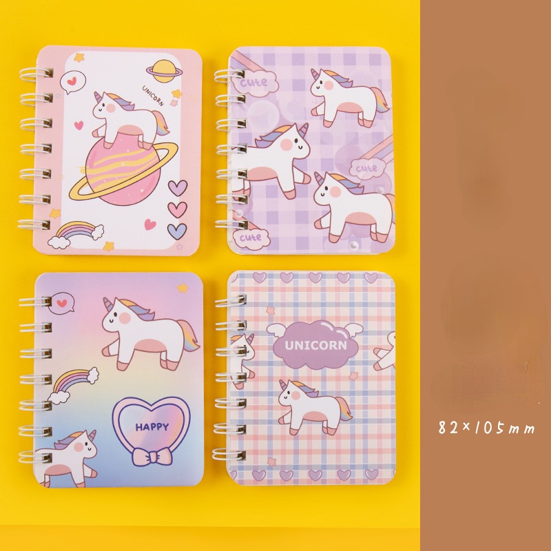 Buku Catatannotebook Ukuran A7 80 Lembar Motif Kartun Untuk Pelajar