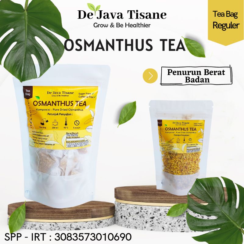 

Teh Osmanthus 10 - 50 gr Teh Penurun Berat Badan Osmanthus Flower Tea Weight Loss Tea