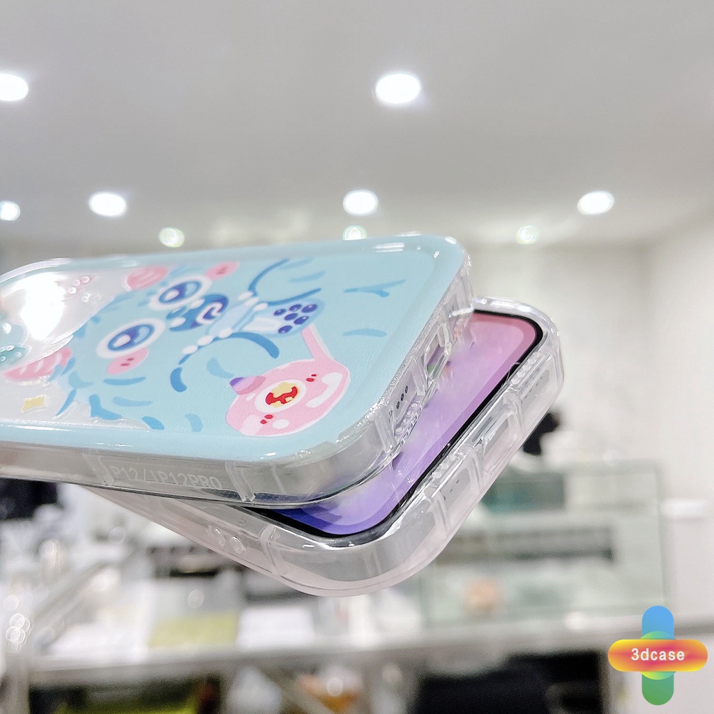 Soft Case OPPO A57 A56 A55 A7 A5 A9 A31 A53 A33 2020 A15 A54 A5S A3S A76 A96 A16 A95 A77S A12 A1K A16E A16K A54S Reno 5 Lite 5F A74 A15S A52 A11K A92 A35 A11 A93 A32 A72 A94 A53S F19 F17 21 PRO A16S A77 A57S A57E Little Monster Lens Anti-fall Case