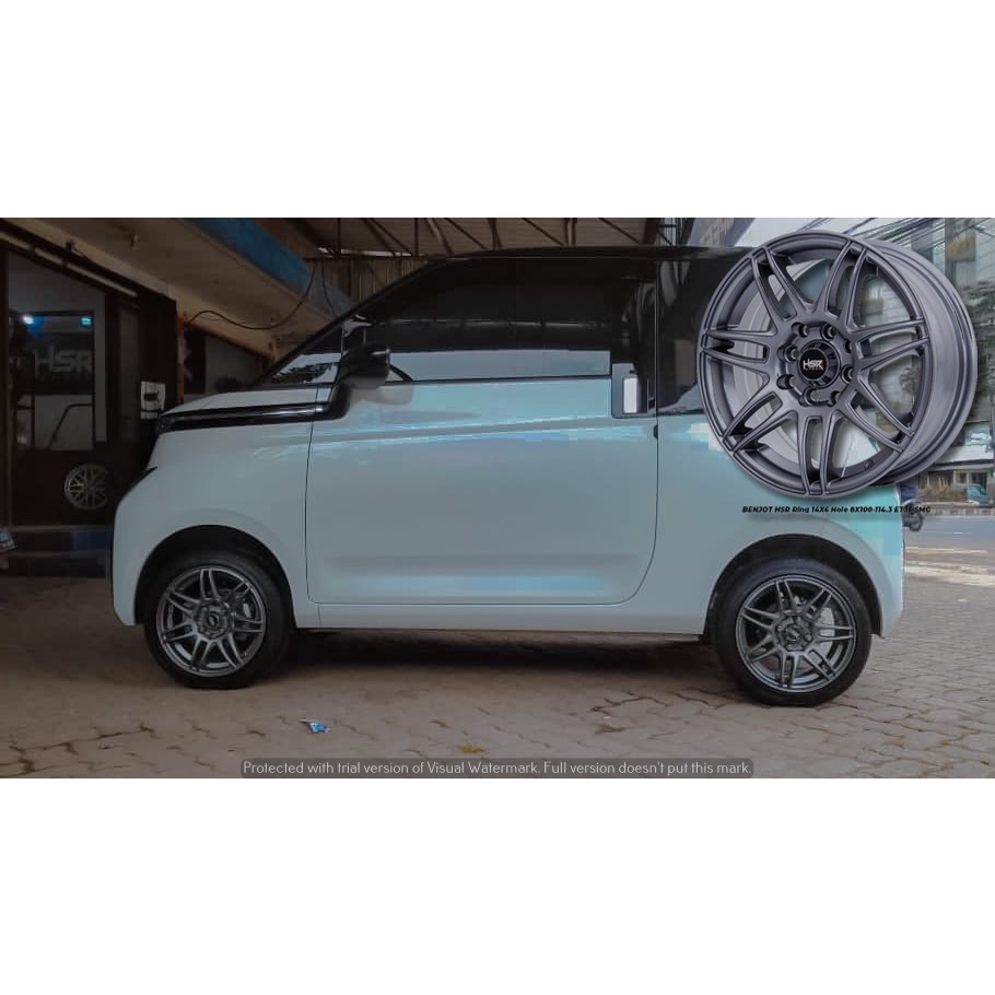 PAKET VELG dan BAN RING 14 MOBIL WULING AIR EV HSR BENJOT R14 PAKETAN VELEK RACING