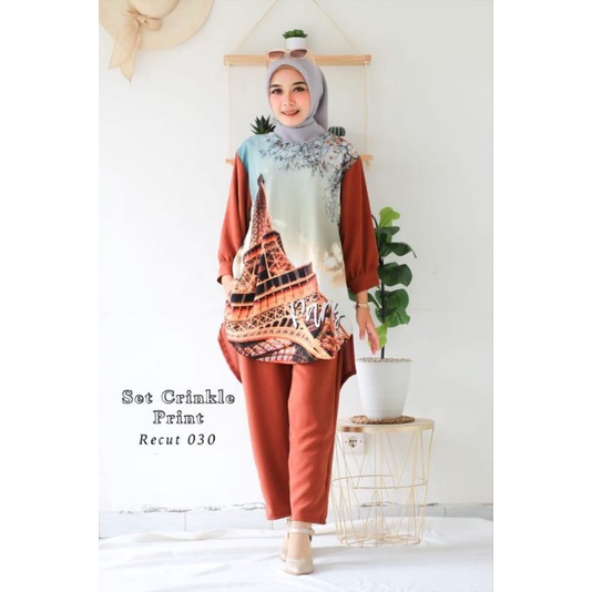 ONESET SUBLIM | SETELAN CELANA FULL CRINGKEL TERMURAH