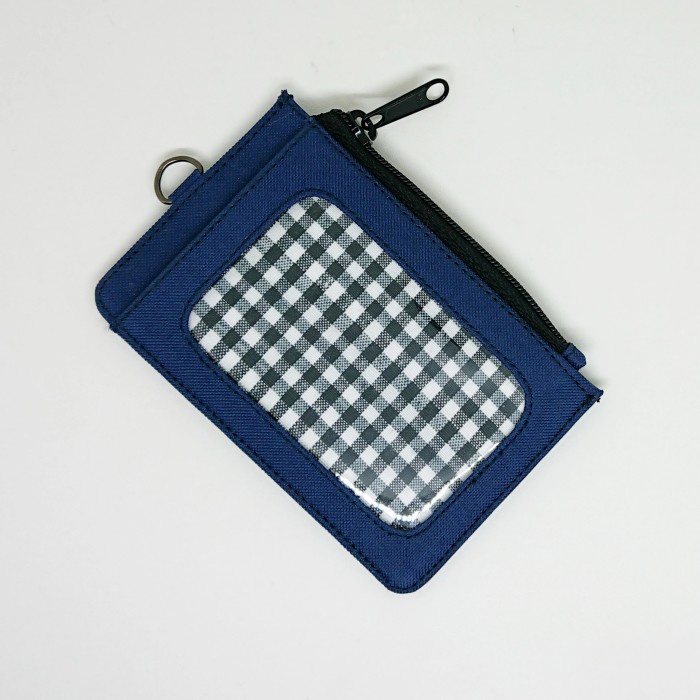 

ID CARD HOLDER / DOMPET ID CARD & TALI GANTUNGAN - NAVY