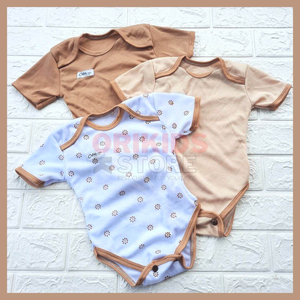 3 Potong JUMPER/JUMPSUIT BAYI Baru Lahir Laki-Laki Perempuan Lucu Terbaru Murah Halus Lembut