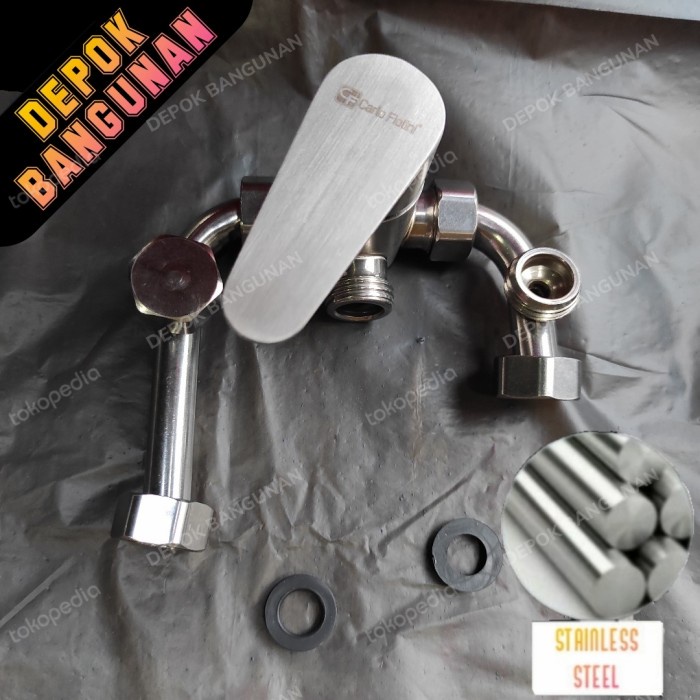 Water Heater Kran Mixer Mini Water Heater Kran Mixer Panas Dingin Tanpa Bobok