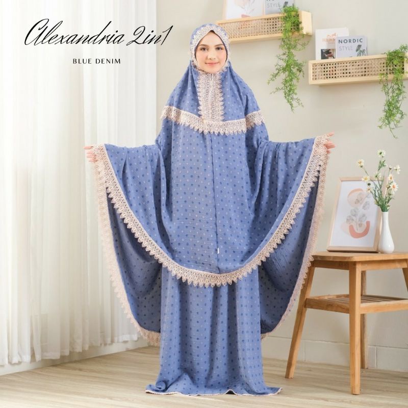 ALEXANDRIA Premium Couple Mukena Dewasa