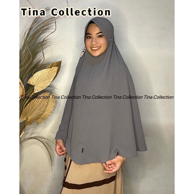 BERGO PED TALI CRINKLE XXL HIJAB PED TALI SYAR'I