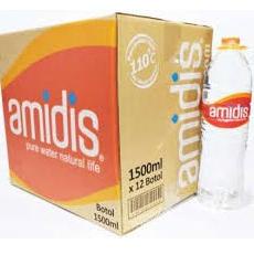 

✨Promo✨ Hari Ini Air Distilasi Amidis Botol 1500ml (1 Dus isi 12 botol) grosir