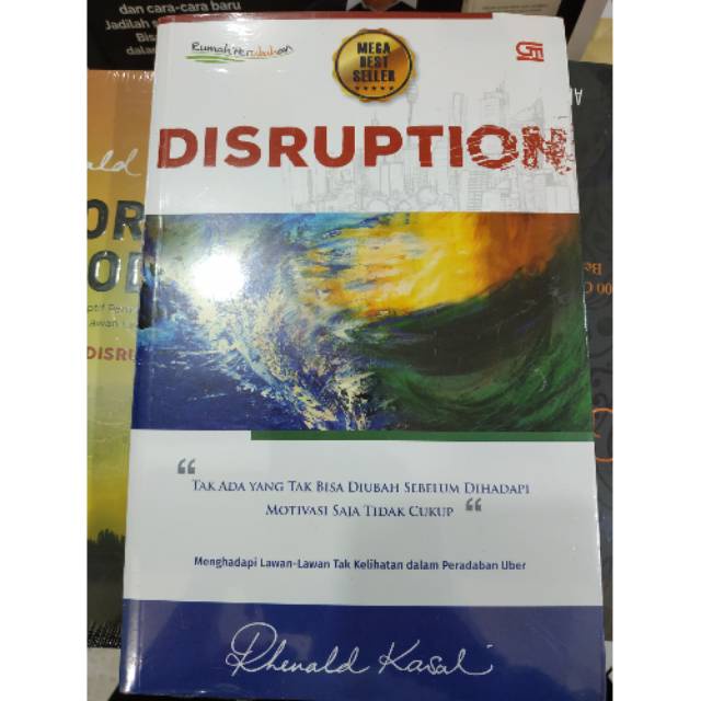 BUKU DISRUPTION - Rhenald Kasali