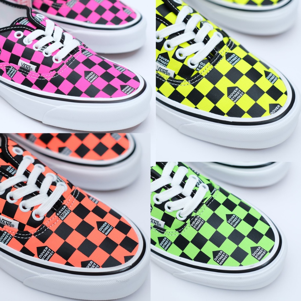 VANS AUTHENTIC VAULT OG LX DSM &quot;DOVER STREET MARKET&quot; CHECKERBOARD ORIGINAL 100%