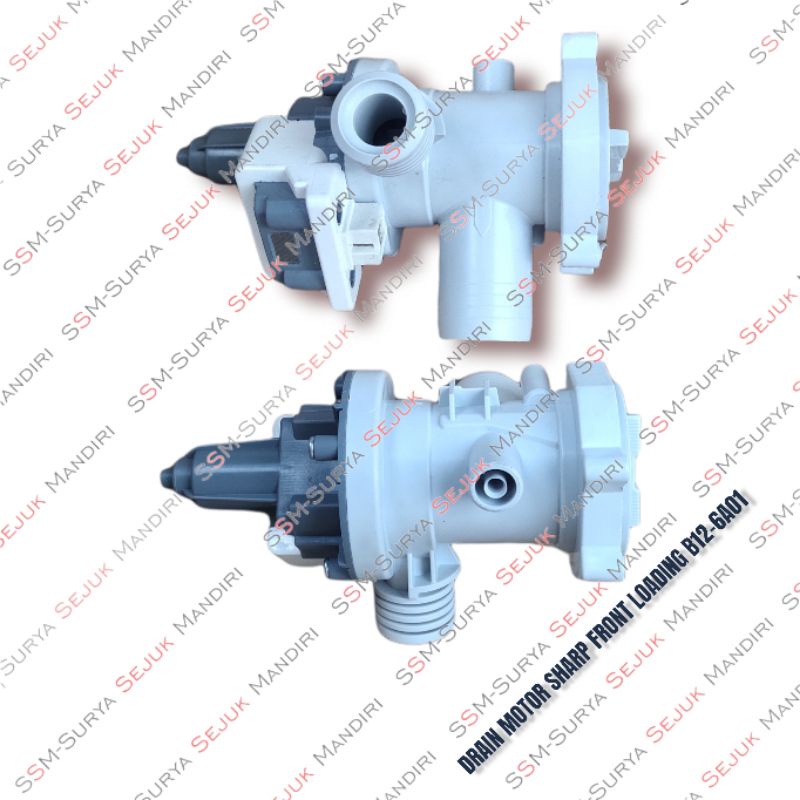 MOTOR DRAIN MESIN CUCI SHARP FRONT LOADING DRAIN PUMP MESIN CUCI SHARP FRONT LOADING ORIGINAL