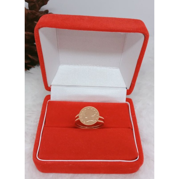 cincin koin emas kadar 375(8k)