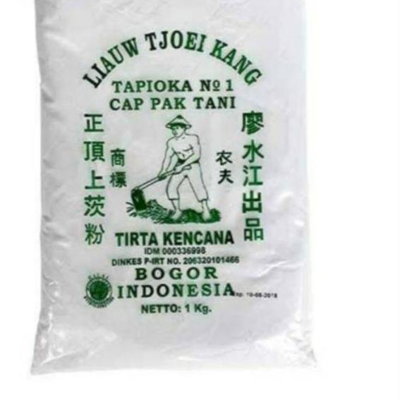 

HARGA GROSIR SayurHD Tepung Tapioka Pak Tani Liauw Tjoei Kang 1kg gas !!