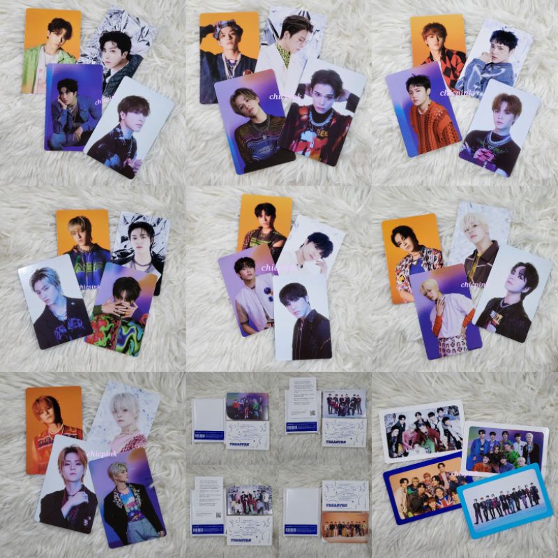 Treasure - Hello TSS CH2 YG Tag Lyric Card Member Set