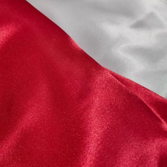 bahan kain bendera merah putih gulungan meteran YARD - Merah