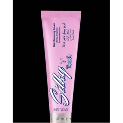 (tomonimart) silky touch my way waxing cream cream perontok bulu cream penghilang bulu cream peronto