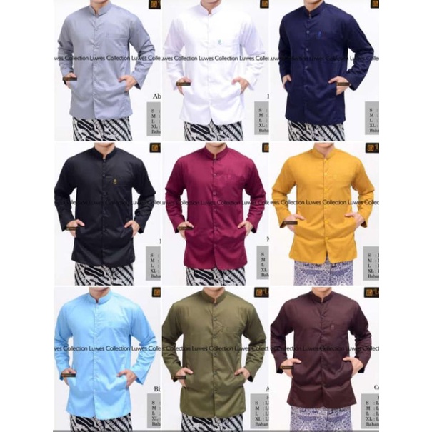 Koko Semi Jas Terompah by Luwes koko Seragam Hadroh