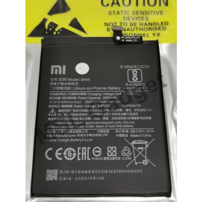 Baterai Xiaomi Redmi 7 BN46 Original 100%