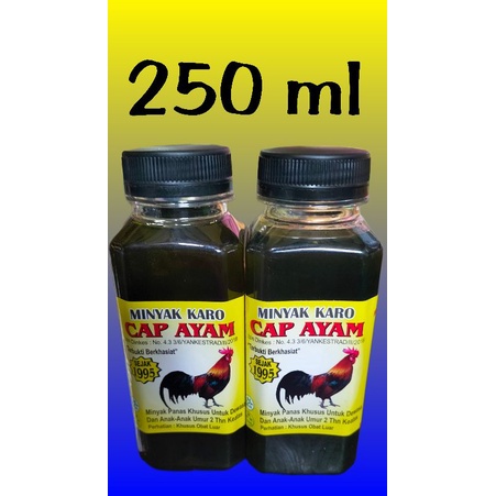 

Minyak Karo CAP AYAM DEWASA 250ml