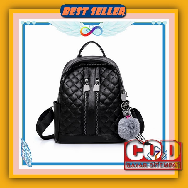 Barajua B1222 -  Ransel Cod√ Stylish Backpack Wanita Import Tas Bag Backpack Wanita Ransel Fashion K