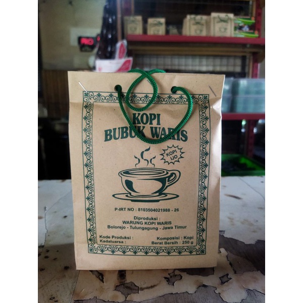 

kopi bubuk cethe waris tas