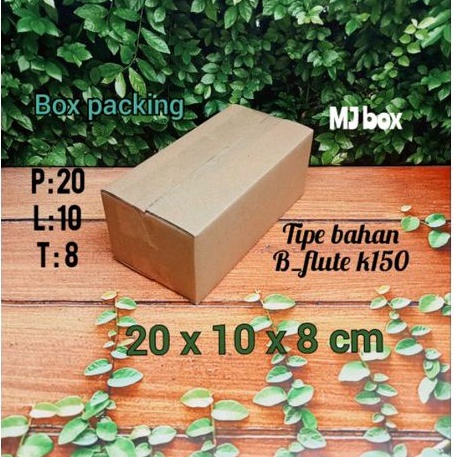 

kardus karton uk, 20x10x8 cm... ST single wall box packing model kardus indomie kualitas premium