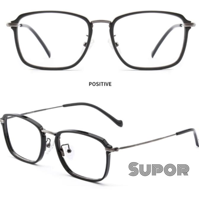 Frame kacamata minus Retro Titanium FF69 Full Frame Progresif bisnis