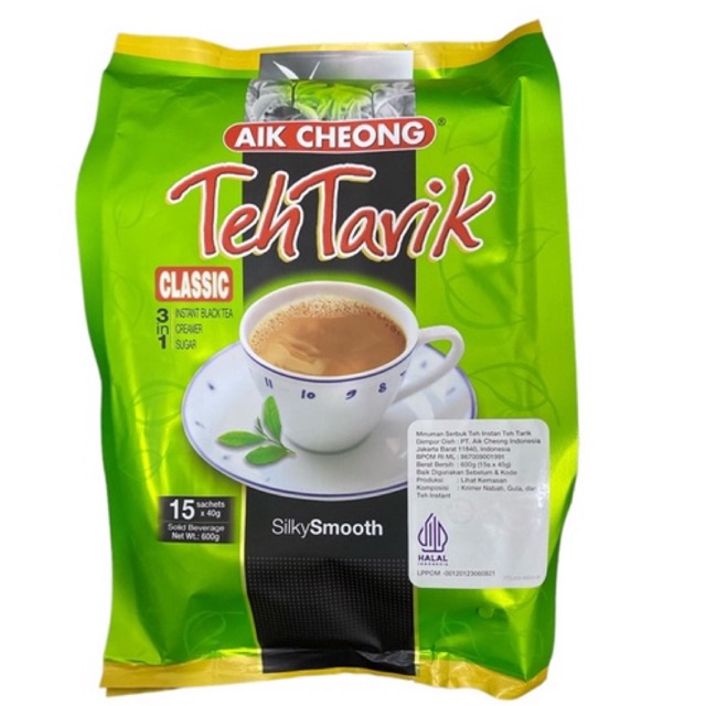 Aik Cheong Teh Tarik Classic 3 in 1 600gr