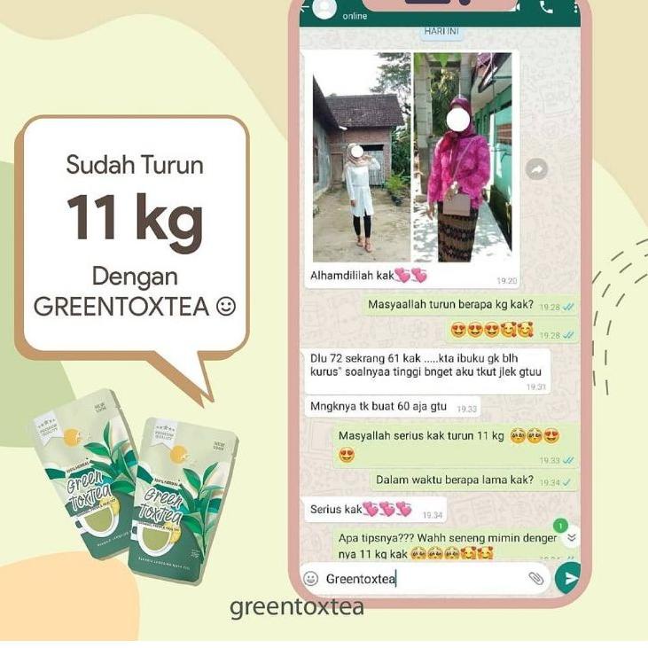 

10.10 FLASH SALE GREENTOXTEA BUY 1 GET 1 FREE TEH DETOX PELANGSING BERGARANSI GREENTOXTEA grosir