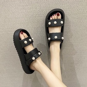 Sandal Wanita Tali Belakang ANAYA MUTIARA Jelly Import / Sendal Jelly Wanita Karet Tebal 8818