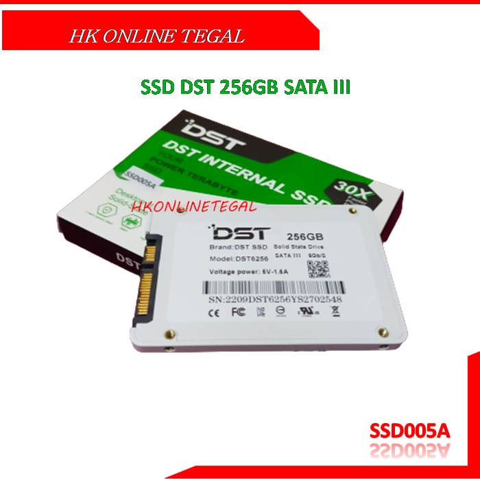 SSD DST 256GB SATA GARANSI RESMI terlaris