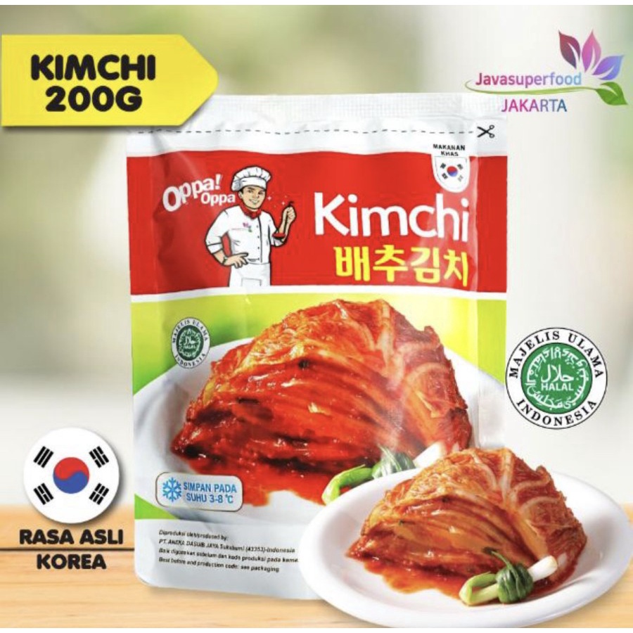 

Kimchi Oppa korea halal 200 gr