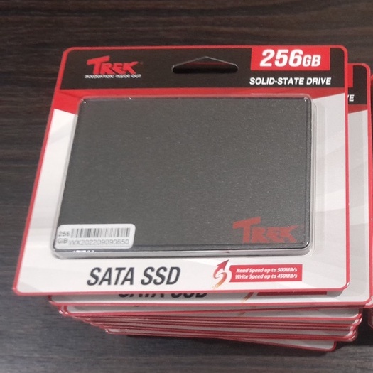 SSD TREK 256GB Sata III Speed Up to 500Mbps